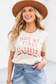 Not My First Rodeo Graphic Soft Cream Tee